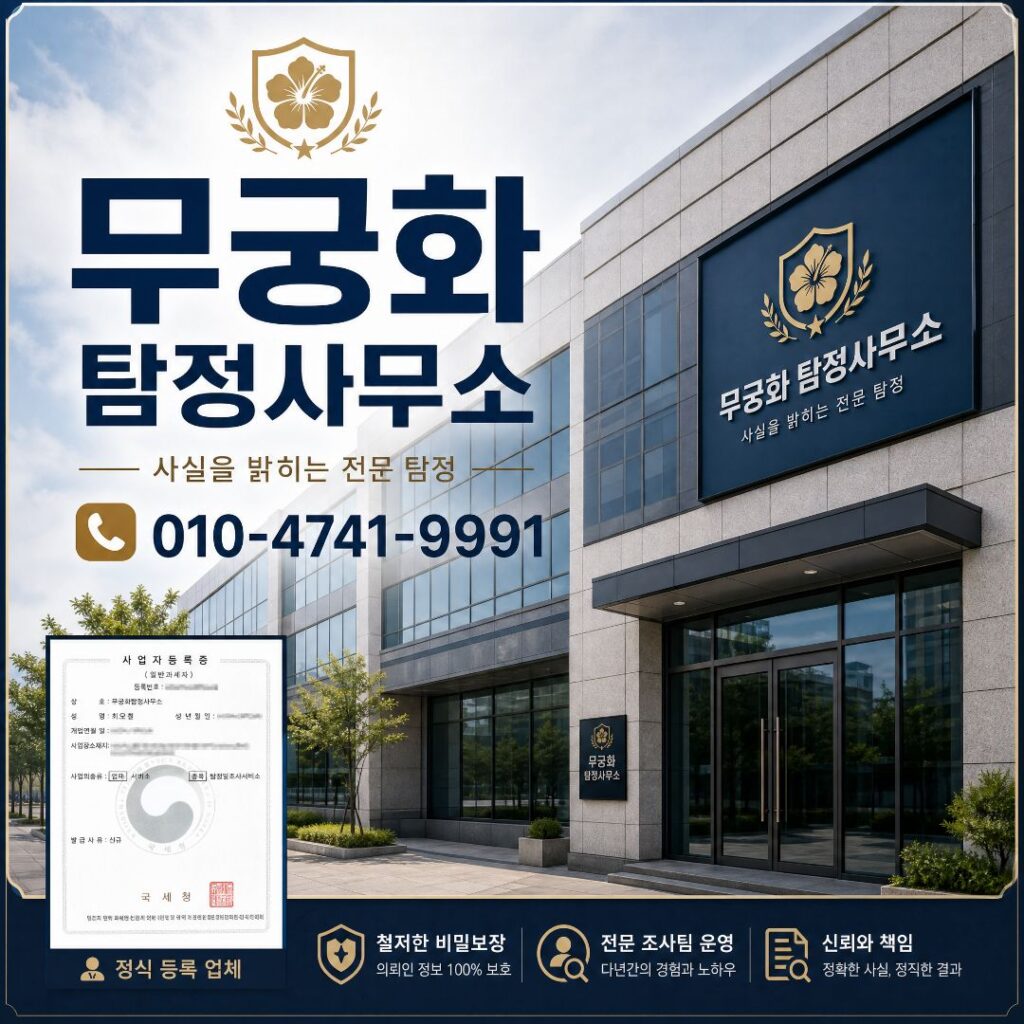 고양시흥신소 고양시탐정 배우자가 바람 증거를 숨기는 것 같다면